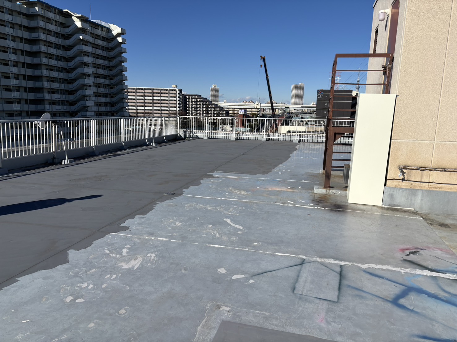 ウレタン塗膜防水通気緩衝工法