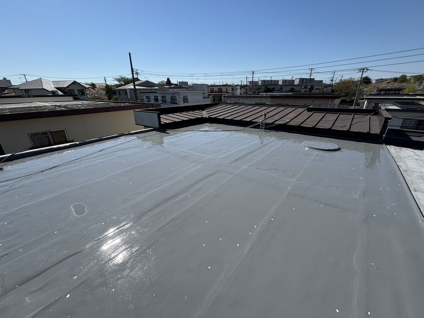 成田市O様邸 屋上防水工事＿before after
