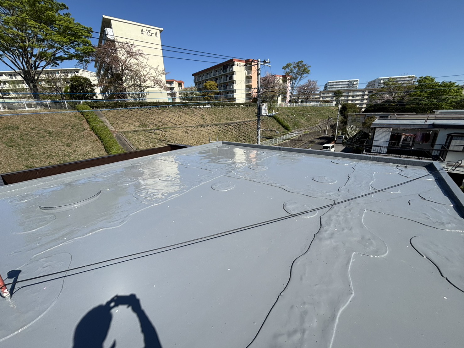 成田市N様邸 屋上防水工事_before after