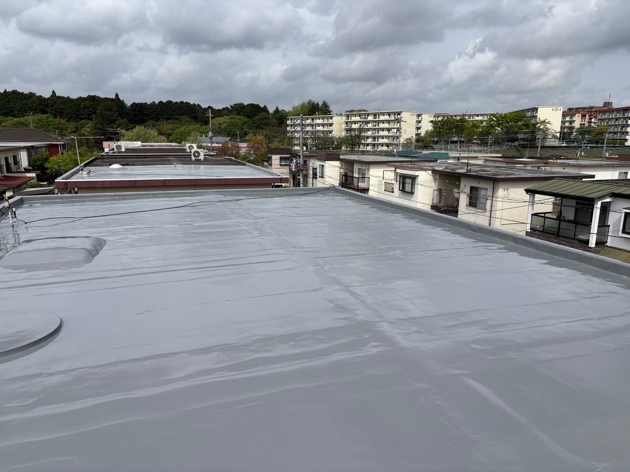 成田市H様邸 屋上防水工事_before after