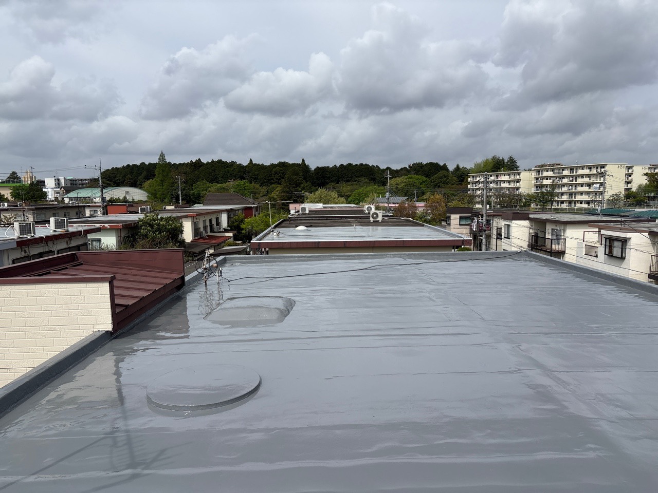 成田市K様邸 屋上防水工事_before after