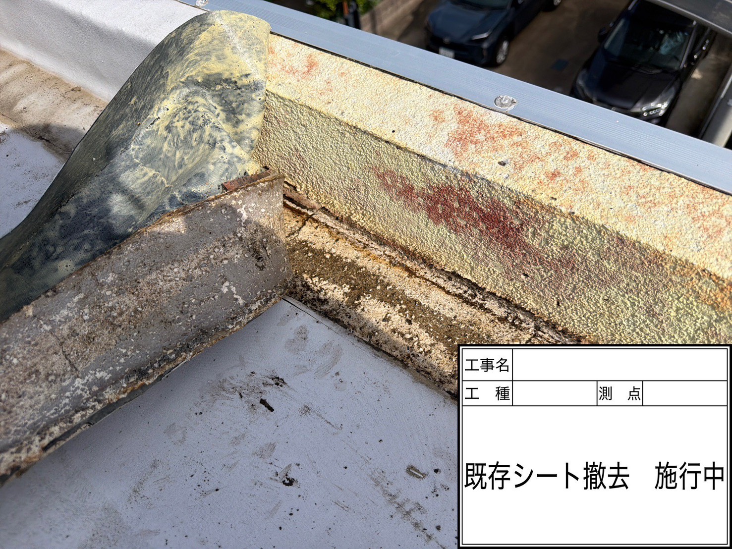 成田市Y様邸 屋上防水工事_施行写真